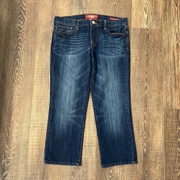 Lucky Brand Sweet’ N Crop Jeans - Size 10 - Picture 1 of 16